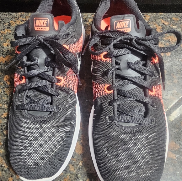 Nike Flex Fury Womens Shoe Size 9 Running Fitsole Lace up - Picture 2 of 7